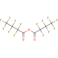 Heptafluorobutyric anhydride (CAS: 336-59-4) - Chemical Structure and Molecular Formula 