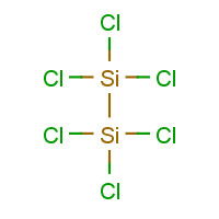 HEXACHLORODISILANE (CAS: 13465-77-5) - Chemical Structure and Molecular Formula 