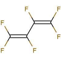 HEXAFLUORO-1,3-BUTADIENE (CAS: 685-63-2) - Chemical Structure and Molecular Formula 