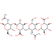 Hyaluronic acid (CAS: 9004-61-9) - Chemical Structure and Molecular Formula 