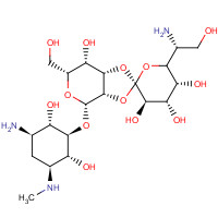 Hygromycin B (CAS: 31282-04-9) - Chemical Structure and Molecular Formula 