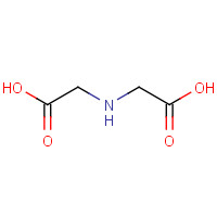 IMINODIACETIC ACID DISODIUM SALT (CAS: 17593-73-6) - Chemical Structure and Molecular Formula 