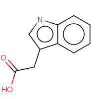 Indole-3-acetic acid chemical structure Indole-3-acetic acid (CAS: 87-51-4) - Chemical Structure and Molecular Formula