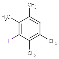 2,3,5,6-Tetramethyliodobenzene (CAS: 2100-25-6) - Chemical Structure and Molecular Formula 