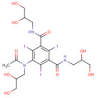 Iohexol (CAS: 66108-95-0) - Chemical Structure and Molecular Formula 