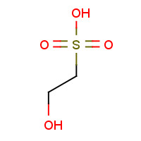 2-Hydroxyethanesulphonic acid (CAS: 107-36-8) - Chemical Structure and Molecular Formula 