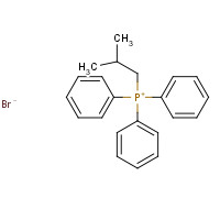 Isobutyltriphenylphosphonium bromide (CAS: 22884-29-3) - Chemical Structure and Molecular Formula 