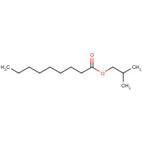ISO-BUTYL-NONANOATE (CAS: 30982-03-7) - Chemical Structure and Molecular Formula 