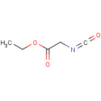 ETHYL ISOCYANATOACETATE (CAS: 2949-22-6) - Chemical Structure and Molecular Formula 
