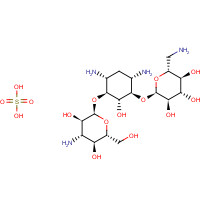 Kanamycin sulfate (CAS: 25389-94-0) - Chemical Structure and Molecular Formula 