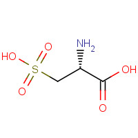 L-CYSTEIC ACID MONOHYDRATE (CAS: 23537-25-9) - Chemical Structure and Molecular Formula 