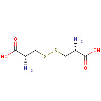 L-Cystine (CAS: 56-89-3) - Chemical Structure and Molecular Formula 