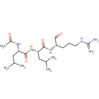 Leupeptin (CAS: 103476-89-7) - Chemical Structure and Molecular Formula 