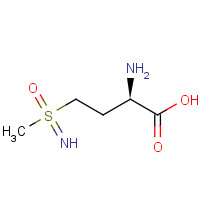 L-METHIONINE SULFOXIMINE (CAS: 15985-39-4) - Chemical Structure and Molecular Formula 