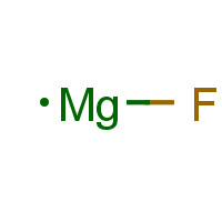 Magnesium fluoride (CAS: 7783-40-6) - Chemical Structure and Molecular Formula 