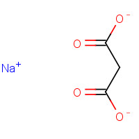 MALONIC ACID DISODIUM SALT (CAS: 141-95-7) - Chemical Structure and Molecular Formula 
