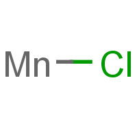 Manganese chloride (CAS: 7773-01-5) - Chemical Structure and Molecular Formula 
