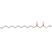 METHYL 3-OXOTETRADECANOATE (CAS: 22348-97-6) - Chemical Structure and Molecular Formula 