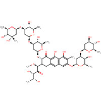 MITHRAMYCIN A (CAS: 18378-89-7) - Chemical Structure and Molecular Formula 