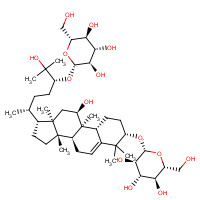 MogrosideIIE (CAS: 88901-38-6) - Chemical Structure and Molecular Formula 