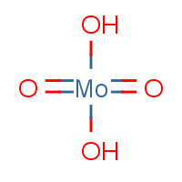 Molybdic acid (CAS: 7782-91-4) - Chemical Structure and Molecular Formula 