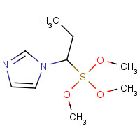 N-(TRIMETHOXYSILYLPROPYL)IMIDAZOLE (CAS: 70851-51-3) - Chemical Structure and Molecular Formula 