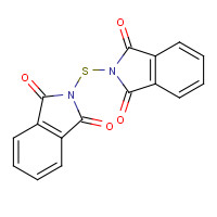 N,N'-THIO-BIS(PHTHALIMIDE) (CAS: 7764-29-6) - Chemical Structure and Molecular Formula 