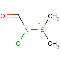 Dimethylthiocarbamoyl chloride (CAS: 16420-13-6) - Chemical Structure and Molecular Formula 
