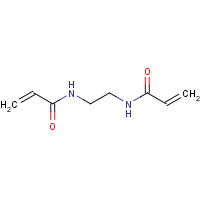 N,N'-ETHYLENEBISACRYLAMIDE (CAS: 2956-58-3) - Chemical Structure and Molecular Formula 