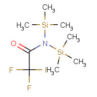 Bis(trimethylsilyl)trifluoroacetamide (CAS: 25561-30-2) - Chemical Structure and Molecular Formula 