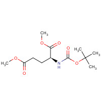 (R)-N-Boc-glutamic acid-1,5-dimethyl ester chemical structure (R)-N-Boc-glutamic acid-1,5-dimethyl ester (CAS: 59279-60-6) - Chemical Structure and Molecular Formula