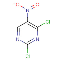 2,4-Dichloro-5-nitropyrimidine (CAS: 49845-33-2) - Chemical Structure and Molecular Formula 