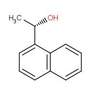 (S)-(-)-ALPHA-METHYL-1-NAPHTHALENEMETHANOL (CAS: 15914-84-8) - Chemical Structure and Molecular Formula 