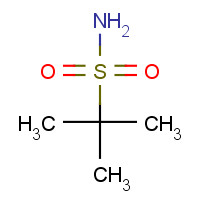 (S)-tert-Butanesulfinamide (CAS: 146374-27-8) - Chemical Structure and Molecular Formula 