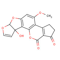 AFLATOXIN M1 (CAS: 6795-23-9) - Chemical Structure and Molecular Formula 