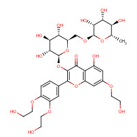 Troxerutin (CAS: 7085-55-4) - Chemical Structure and Molecular Formula 