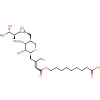 Mupirocin (CAS: 12650-69-0) - Chemical Structure and Molecular Formula 