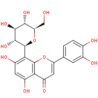ORIENTIN (CAS: 28608-75-5) - Chemical Structure and Molecular Formula 