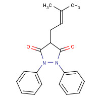 Feprazone (CAS: 30748-29-9) - Chemical Structure and Molecular Formula 