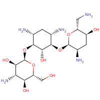 Tobramycin chemical structure Tobramycin (CAS: 32986-56-4) - Chemical Structure and Molecular Formula