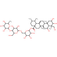 Madecassoside (CAS: 34540-22-2) - Chemical Structure and Molecular Formula 