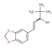 STIRIPENTOL (CAS: 49763-96-4) - Chemical Structure and Molecular Formula 