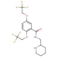 Flecainide (CAS: 54143-55-4) - Chemical Structure and Molecular Formula 