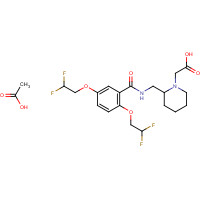 FLECAINIDE ACETATE (CAS: 54143-56-5) - Chemical Structure and Molecular Formula 