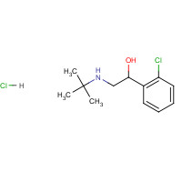 Tulobuterol hydrochloride (CAS: 56776-01-3) - Chemical Structure and Molecular Formula 