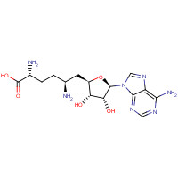 SINEFUNGIN (CAS: 58944-73-3) - Chemical Structure and Molecular Formula 