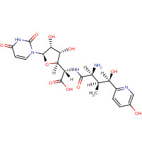 NIKKOMYCIN Z (CAS: 59456-70-1) - Chemical Structure and Molecular Formula 