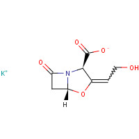 Potassium clavulanate chemical structure Potassium clavulanate (CAS: 61177-45-5) - Chemical Structure and Molecular Formula
