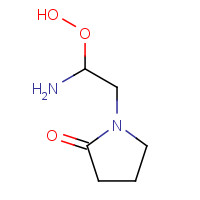 4-Hydroxy-2-oxopyrrolidine-N-acetamide (CAS: 62613-82-5) - Chemical Structure and Molecular Formula 