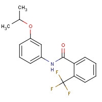 FLUTOLANIL (CAS: 66332-96-5) - Chemical Structure and Molecular Formula 